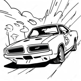 Dodge Charger Coloring Pages