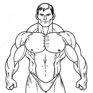 Muscles Anatomy Coloring Page 10556-45576