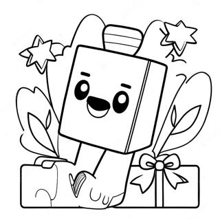 Alphablocks Coloring Page 10586-8619