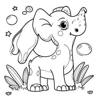 Whimsical Animal Creative Coloring Pages 10597-8629