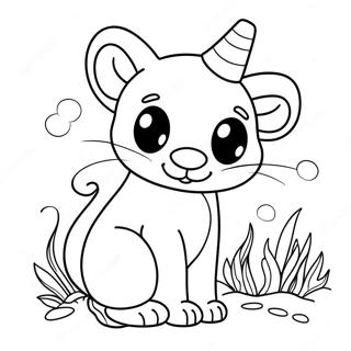 Whimsical Animal Creative Coloring Pages 10597-8630