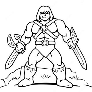 He Man Coloring Pages