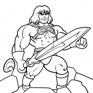 He Man Coloring Page 10646-8667