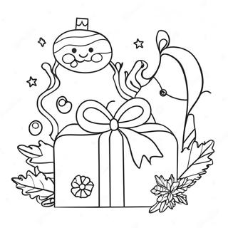 Christmas Cards Coloring Pages