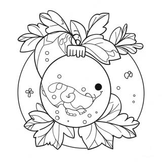 Christmas Cards Coloring Page 10656-8676