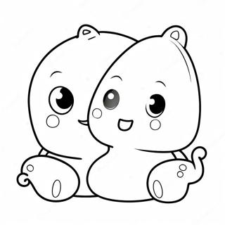 Squishy Characters Coloring Page 10676-8685