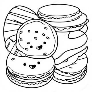 Girl Scout Cookie Coloring Pages