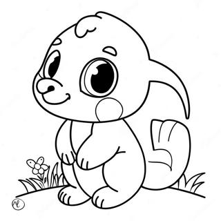 Moriah Elizabeth Cute Animal Coloring Page 10707-8720