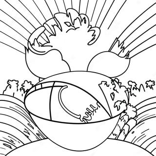 Super Bowl Coloring Page 10726-8728