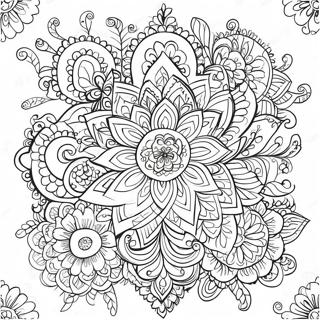 Rangoli Coloring Pages