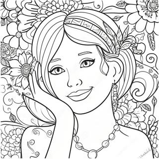 Self Care Affirmation Coloring Page 10756-8749