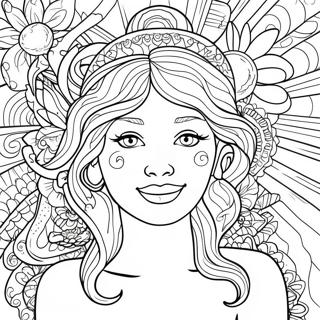 Self Care Affirmation Coloring Page 10756-8750