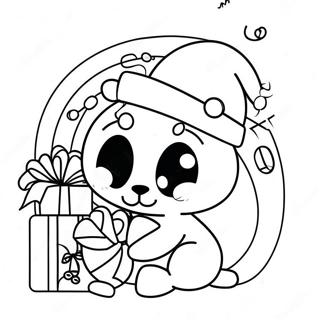 Bluey Christmas Coloring Page 10776-8772