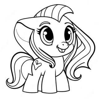 Fluttershy Coloring Page 10786-8778