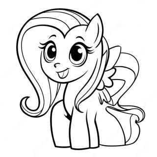 Fluttershy Coloring Page 10786-8779