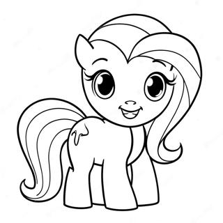 Fluttershy Coloring Page 10786-8780