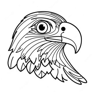 Hawk Coloring Page 10816-8802