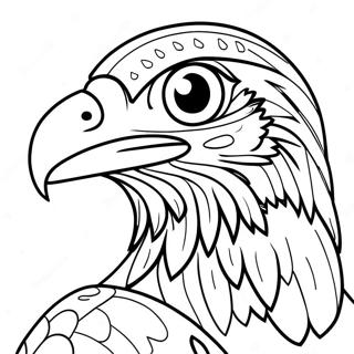 Hawk Coloring Page 10816-8804