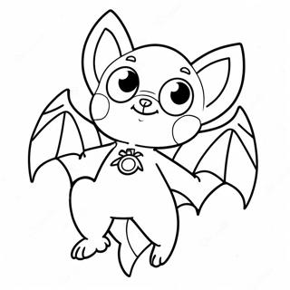 Adventurous Rouge The Bat Coloring Page 10847-8836