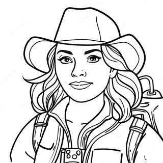 Amanda The Adventurer Coloring Page 10886-8856