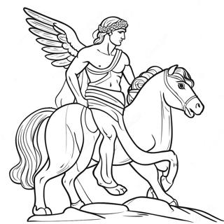 Ancient Greece Mythology Coloring Page 10896-8862