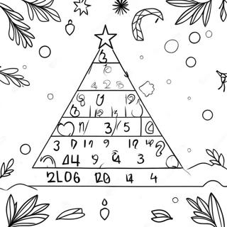 Advent Calendar Coloring Page 1091-864