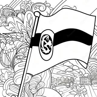 Germany Flag Coloring Page 10956-8915