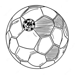 World Cup Soccer Ball Coloring Page 10976-8921