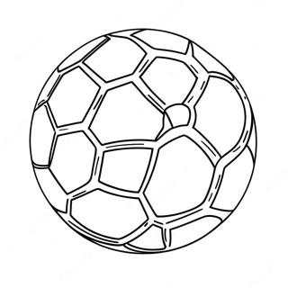 World Cup Soccer Ball Coloring Page 10976-8923