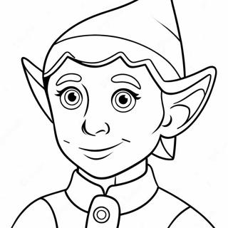 Elf Movie Coloring Page 10986-8932