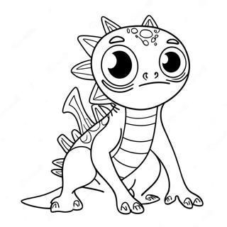 Strange Creature Coloring Page 11007-8951