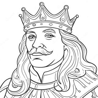 King Coloring Page 11016-8957