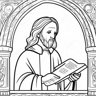 The Lord S Prayer Coloring Page 11046-8984