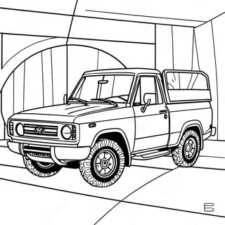 Toyota Coloring Pages