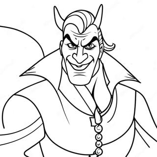 Disney Villain Coloring Pages