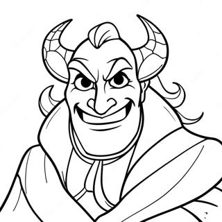 Disney Villain Coloring Page 11096-9022