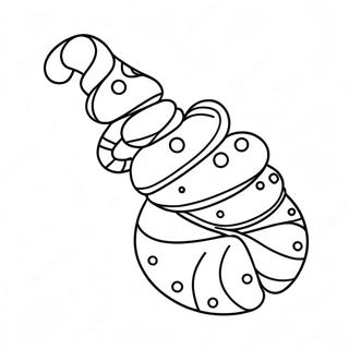 Candy Cane Coloring Page 11146-9061