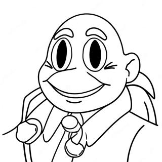 Dr Eggman Coloring Page 11196-9103