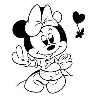 Minnie Mouse Coloring Page 111-85