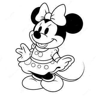 Minnie Mouse Coloring Page 111-87