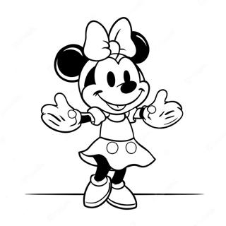 Minnie Mouse Coloring Page 111-88