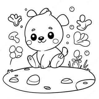 Cute Leap Year Animals Coloring Page 11207-9110