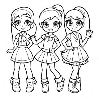 Equestria Girls Coloring Pages