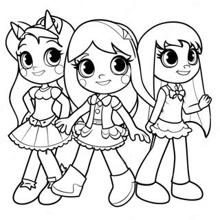 Equestria Girls Coloring Page 1121-896