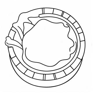 Pie Coloring Page 11236-9135