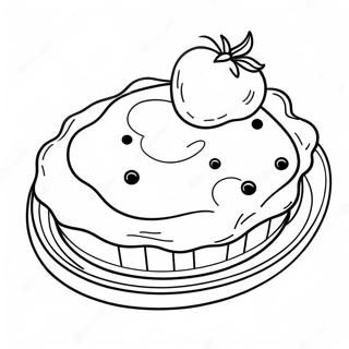 Pie Coloring Page 11236-9136