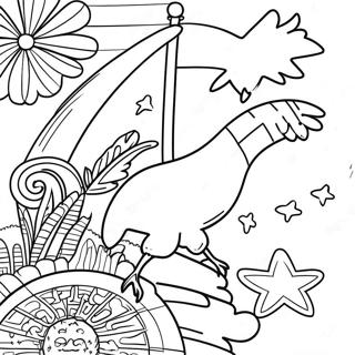 Country Coloring Pages