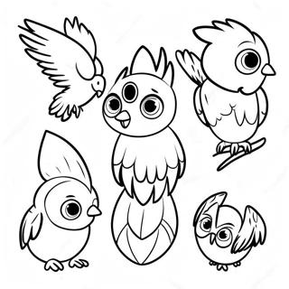 Adventurous Wingfeather Saga Characters Coloring Page 11337-9217