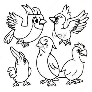 Adventurous Wingfeather Saga Characters Coloring Page 11337-9219