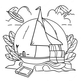 Traveling Coloring Page 11366-9235